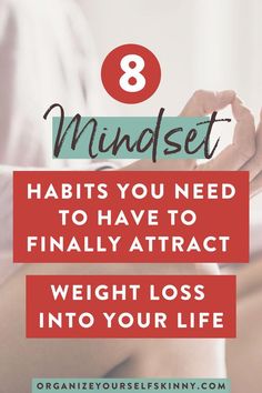 Did you know you can use Law of Attraction habits to change your weight loss mindset. Learn to focus your thoughts to lose weight. My Mental Health, Weight Tips, Body Wrap, Organic Health, Lose 50 Pounds, Meal Plan, Nutrition, How To Plan, Health