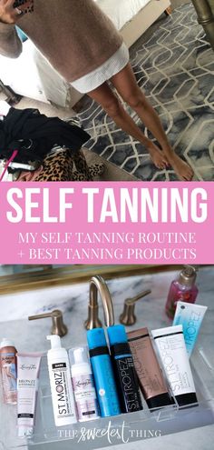 Best Sunless Tanning Lotion, Tips For Self Tanning, Self Tanning Routine, Best Self Tanner For Fair Skin, Self Tan Routine, Best Tanning Products, Tanning Hacks, Best Sunless Tanner