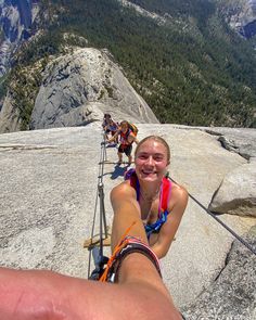 ✔️hiked half dome ✔️swung on el cap ✔️already want to go back Half Dome Hike, Adventure Aesthetic, Gap Year, Granola Girl, Iceland Travel, Backpacking Travel, Half Dome, Go Camping, Rock Climbing