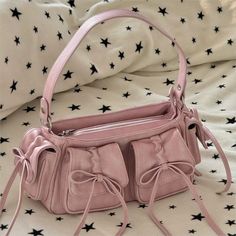 Kawaii Bag, My Style Bags, Soft Pink Color, Pink Girly Things, Bags Aesthetic