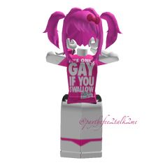 an inflatable toy with the words gay if you swallowed