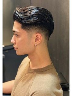 Asian Fade Haircut, Gents Hair Style, Men Haircut Curly Hair, Taper Fade Haircut