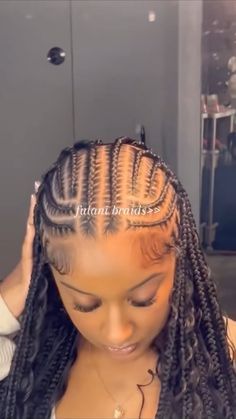 Corn Row, Cornrows Styles, Braided Styles, Hairdos For Curly Hair, Braid Designs, Girls Hairstyles Braids, Hair Braid