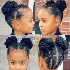 Braid Hairstyles For Black Women, Kid Hair Styles, Gorgeous Braids, Kids Curly Hairstyles, Hairstyles Braid, Lil Girl Hairstyles, Kid Braid Styles