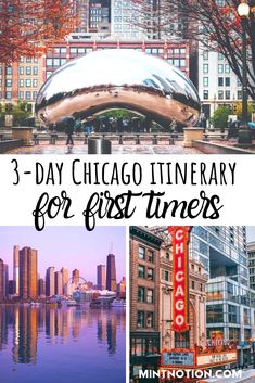 chicago's 3 - day itinerary for the first time