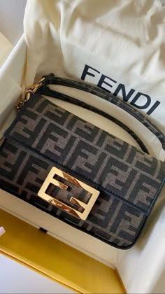 Designer Bag Aesthetic, Fendi Aesthetic, Fendi Baguette Bag, Fendi Purses, Fendi Mini, Fendi Bag