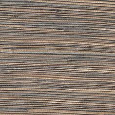 a close up view of a woven fabric with horizontal stripes in grey and brown colors