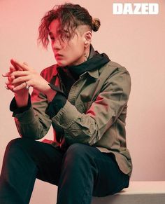 Undercut Long Hair, Kwon Hyuk, Make Your Life Better, Man Bun, Haircuts For Men, Cut And Style, Uniqlo