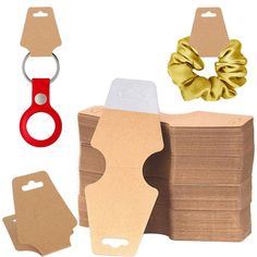 PRICES MAY VARY. Quality Material: Our keychain display cards are made of thick premium kraft paper material, which is environmental, reliable and sturdy, not easy bend or rip, and easy to use, it is the first choice for displaying jewelry or accessories Package includes: Come with 200 pieces brown display cards with adhesive, measures approx. 5 x 2 inch, perfect size for displaying necklace and store homemade jewelry packaging, these blank cards are designed without any pattern so that you can Displaying Jewelry, Kraft Paper Packaging, Keychain Display, Bracelet Packaging, Jewelry Display Cards, Homemade Ornaments, Necklace Display, Printed Jewelry, Paper Packaging