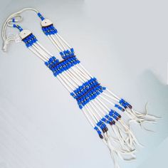 Breastplate Women's Blue Native Dresses, Fancy Shawl Regalia, Fancy Shawl, American Indian Crafts, Native Dress, Native American Patterns, Native American Crafts, American Indian Jewelry, Indian Crafts