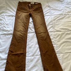 Brand New! Super Cute!! Jeans Brown, Low Rise Flare Jeans, Corduroy Jeans, Brown Corduroy, Curvy Jeans, Juniors Jeans, Medium Wash Jeans, Boot Cut Denim, Arizona Jeans