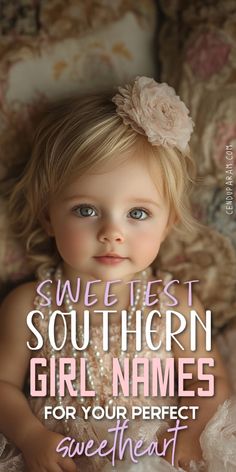 Looking for baby names and meaning? Check out this list of the best southern girl names with meanings. This southern girl names list will not you let down in your search for the perfect name for your little on. Pretty southern belle names for your little sweetheart! These classic girl names have so much charm and history. Pretty girl names list. Cute baby girl names. Southern country girl names. Classic southern baby girl names. Deep southern girl names. Elegant southern girl names. Southern girl names first and middle. Southern inspired girl names. A to Z southern girl names; southern girl names a,b,c,d,e,f,g etc. Check out the full southern girl names list and leave us feedback! Girl Names Southern, R Girl Names, Southern Belle Names, Latin Girl Names, Old Fashion Girl Names, Hebrew Girl Names, Traditional Girl Names