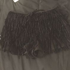 Never Worn Fringe Shorts, Short Fringe, Black Fringe, Fast Delivery, Womens Shorts, Women Shopping, Color, Black