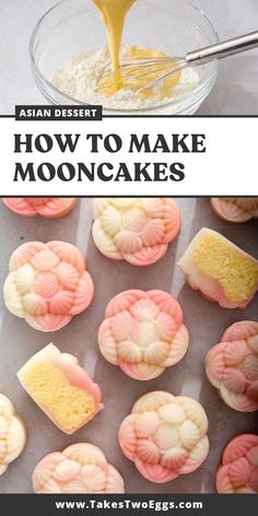 how to make mooncakes with the title overlay