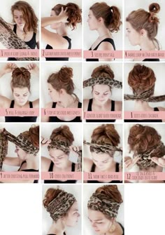 Scarves As Headbands, Headcovering Hairstyles, Turban Headband Hairstyles, Boho Fashion Spring, Hair Wrap Scarf, Hair Scarf Styles, Cute Hairstyles For Medium Hair, Hairstyles For Medium Length Hair