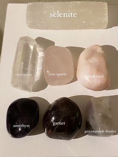 Crystal Vibes, Crystal Aesthetic, Spiritual Crystals, Pretty Rocks, Crystal Candles, Witchy Vibes, Quartz Rose, Book Of Shadows, Rocks And Crystals