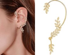 In ancient Greece, Laurel is a symbol of victory, honor, and peace. It was believed to have spiritual and physical cleansing abilities. Laurel wreaths were awarded to victors in the Olympics and poetic competitions. These earrings are made of Copper that is crafted to perfection. Wearing this will make you stand out even more. Material: copper Symbol: Laurel Leaf Type of earring: Hook Earring Color: Metal or Gold Plated Size: 3.5cm x 4.3cm | 1.38 x 1.69 inches Weight:5 grams | 0.18 ounce ****1 P Greece Accessories, Copper Symbol, Greek Accessories, Winx Fairy, Ear Jewellery, Gala Dress, Leaves Earrings, Laurel Leaf, Diy Yarn