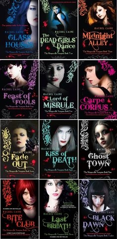 Morganville Vampires series by Rachel Caine. there are even more books than this in the series! Vampire Books Series, Morganville Vampires, Supernatural Books, Mysterious Creatures, Vampire Series, Paranormal Books, Book Suggestions