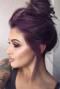 Hair Color Options, Lavender Hair, Hair Color And Cut, Grunge Hair, Purple Hair, Gorgeous Hair