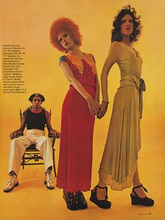 Look Magazine April 1971 stephen burrows dresses, menswear 70s Black Women, Stephen Burrows, Vintage Fashion 70s, 1970s Fashion Women, African American Fashion, 60s 70s Fashion, Fashion 70s, Look Magazine, Seventies Fashion