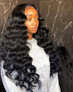 #Explore #Frontal #Frontalsewin #hairstyles #wandcurlsonfleek #closureinstall #sewin #weave #lacework #handcurls #Naturalstyles #curls #likeforlikes #babyhairs #bodywavewig #longwigs #lacefrontwigs #lacefrontwig #lacefrontwigsforsale #wigslayer ##customwigs #blackgirlmagic #wholesalewigs #myblackisbeautiful Affordable Human Hair Wigs, Loose Waves Hair, Brazilian Hair Weave, Human Virgin Hair, Hair Laid, Wand Curls, Baddie Hairstyles, Hair Weave, Loose Hairstyles