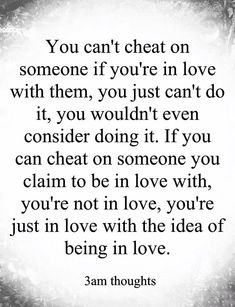 a quote that says you can't sweat on someone if you're in love with