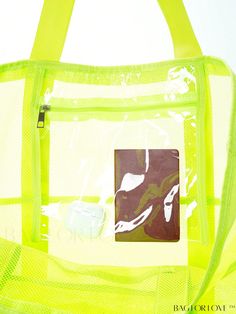 BagForLove - Daily Beach Bag: Neon-Yellow Mesh Shopper with Double Handles Product Description Color Mint Green Strap Type Double Handle Pattern Type Plain Style Vacation Type Shopper Bag Bag Size Oversized Features Foldable Closure Type No-closure Material Polyester Composition 100% Polyester Size Chart INCH CM Bag Length Bag Width Bag Height 24.8 inch 7.9 inch 15.4 inch Bag Length Bag Width Bag Height 63 cm 20 cm 39 cm Details Pictures Similar Products h2 { text-align: center; } /* æ¢è¡ */ l Casual Yellow Beach Bag, Large Capacity Yellow Beach Bag For Summer, Yellow Large Capacity Beach Bag For Summer, Large Capacity Yellow Summer Bag, Summer Vacation Nylon Bags, Yellow Summer Bags For School, Summer Travel Nylon Beach Bag, Summer Travel Beach Bag In Nylon, Yellow Summer School Bags