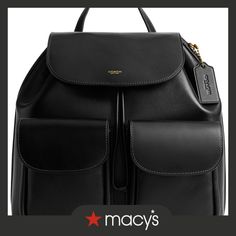 in stock Classic Backpack With Detachable Strap, Classic Black Backpack With Detachable Strap, Classic Black Leather Backpack, Black Leather Flap Backpack, Luxury Black Backpack With Leather Backing, Classic Backpack With Flap, Classic Black Leather Satchel Backpack, Classic Black Backpack, Classic On-the-go Backpack