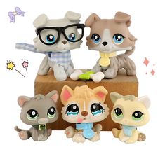 Ship from the us, fast shipping, 4-8 days you will receive it; Come with 5pc figures and accessories; pvc material figures, 2 inch; Rare figure, collectable, best christmas/ birthday gift for kids. Baby Husky, Baby Huskies, Lps Accessories, Collie Puppies, Husky Dogs, Preschool Toys, Christmas Birthday Gifts