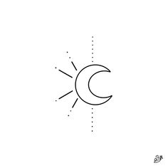 the letter c is drawn in black and white, with dots on it's side