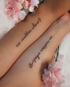 Mother Daughter Tattoo Ideas, Niece Tattoo, Daughter Tattoo Ideas, Mother Daughter Tattoo, Cousin Tattoos, Matching Friend Tattoos, Small Matching Tattoos