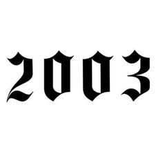 the word 2013 written in black ink on a white background with an arrow pointing up to it