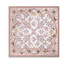 LOUIS VUITTON® - Ultimate 3d Square 90 - Light Pink 3d Square, Luxury Silk Scarves, Designer Silk Scarves, Louis Vuitton Pink, Louis Vuitton Official, Luxury Silk, Designer Style, Pink Silk, Office Fashion