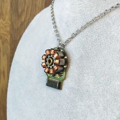 Futuristic Jewelry, Tech Jewelry, Alternative Jewelry, Nerd Gifts, Unisex Gift, Steampunk Jewelry, Copper Pendant, Geek Gifts, Love To Shop