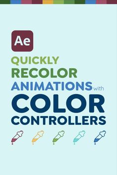 quickly recolor animations with color controllers in Adobe After Effects Food Logo Design Inspiration, Learn Animation, Food Logo Design, Color Picker, Logo Food, How To Set Up, Simple Colors, Logo Design Inspiration