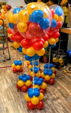 many balloons are in the shape of balls