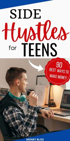 Side Hustle Ideas For Teens, Side Hustles For Teenagers, Best Side Hustles For Teens, Teen Business Ideas, Side Hustles For Teens, Make Money As A Teen, Tips To Be Successful, Podcast Promotion, Easy Side Hustles