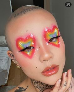 Makeup Pride, Artsy Makeup, Bold Makeup Looks, Work Makeup