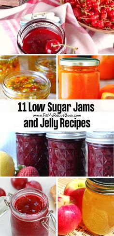 11 low sugar jams and jelly recipes