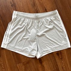 Brand New With Tags. Smoke Free And Pet Free Home. Black Spandex Shorts, Thrift Ideas, Rita Ora Adidas, Gray Adidas, Dream Items, Adidas Activewear, Sport Clothes, Clothes Brand, Shorts Adidas