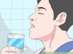 How to Get Rid of a Sore Throat Quickly (with Pictures) - wikiHow Sore Gums Remedy, Swollen Gums Remedy, Gum Sores, Tooth Infection, How To Stop Coughing, Gum Inflammation, Swollen Gum