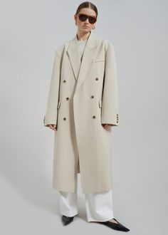 Nadetta Coat - Beige Fits Inspiration, The Frankie Shop, Frankie Shop, Clothes Shop, Wide Leg Denim, Black Blazers, Fall Winter Outfits, Limited Stock, Casual Fall