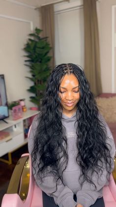 Hairstyles Braiding Hair, Ponytail Hairstyles Braid, Hair Braids For Long Hair, Braided Hairstyles For Black Women Cornrows, Goddess Braids Hairstyles