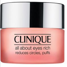 This Is Brand New In Box, Never Used. Clinique All About Eyes Rich Eye Cream Diminishes The Look Of Undereye Circles, Shadows, Puffs And Fine Lines. What It Is: Rich Eye Cream Diminishes The Look Of Undereye Circles, Shadows, Puffs And Fine Lines. What It Does: Moisture-Rich Eye Cream Diminishes The Look Of Undereye Circles, Shadows, Fine Lines - Instantly And Over Time De-Puffs, Calms With Moisture Strengthens Skin's Moisture Barrier Against Common Irritants Ophthalmologist Tested. Eye Cream Clinique, Clinique All About Eyes, Best Eye Serum, Moisturizing Eye Cream, Mini Mascara, Clinique Cosmetics, Salvia Officinalis, Best Eye Cream, Dark Under Eye