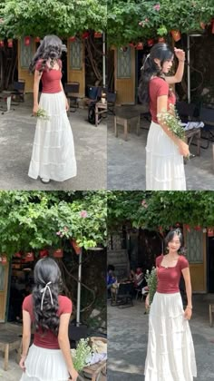 #trendy #outfits #ootd #bows #aesthetic Simple Style Outfits, Mode Hippie, Cute Modest Outfits, Modest Summer Outfits, Desi Fashion Casual, Foto Poses