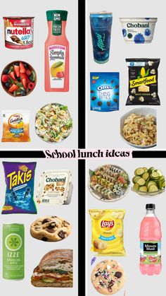 an image of school lunch ideas