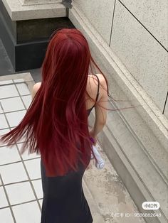 Korean Hair Color Ideas, Red Brown Hair Color Ideas, Hear Color, Red Brown Hair Color, Brown Hair Color Ideas, Autumn Hair, Korean Hair Color