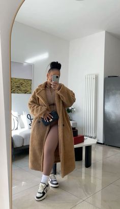 #womensoutfits #winteroutfit #wamrcoat #trenchcoatoutfit Winter Baddie Outfits Casual, Day Brunch Outfit, Winter Baddie Outfits, Trenchcoat Outfit, 16 Outfits, Neat Casual Outfits, Cute Modest Outfits, Winter Fashion Outfits Casual, Stylish Work Attire