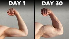 two pictures of the same arm and one showing how to do it in different ways