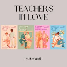 the cover art for teachers in love